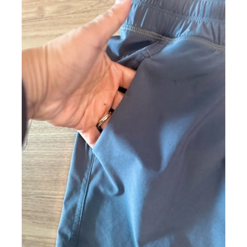 Free Fly Women's Pull On Breeze Athletic Shorts Blue Dusk XL UV Protection - Picture 7 of 7